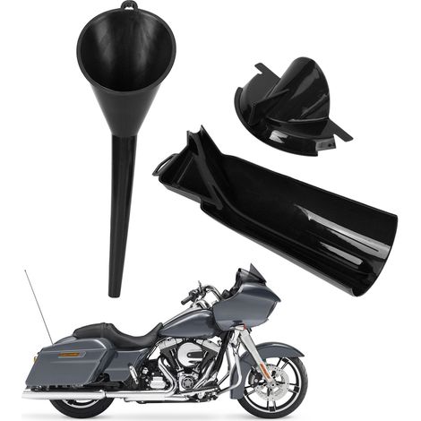 Motorrad-Ölfiltertrichter-Set, tropffrei, praktisches Zubehör (Schwarz) (1/5)