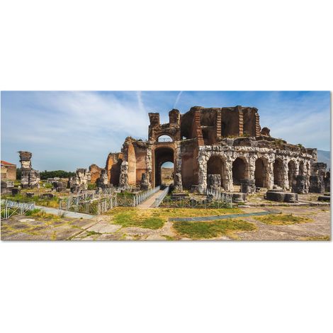 Lupia Quadro Moderno Canvas DEEP 65x143 cm CASERTA - CAPUA VECCHIE ROVINE (1/4)