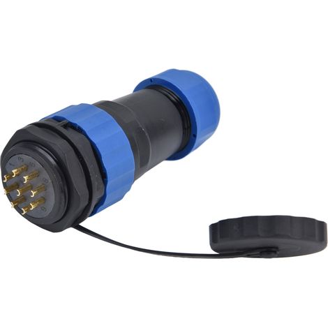 Écrou arrière IP68 pour connecteur étanche, prise électrique aviation 380V 10A, câble SP289, connecteur à broches (1/5)