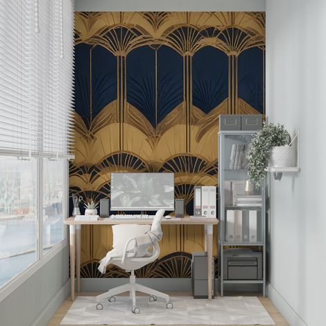 Papier Peint Art & Déco - Palmettes Impériales - 150 x 250 cm (1/2)
