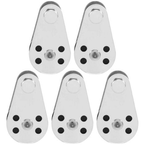 pezzi di pulegge in acciaio inox M25 per sollevamento, traino, fune, cavo, rullo sospeso (1/4)