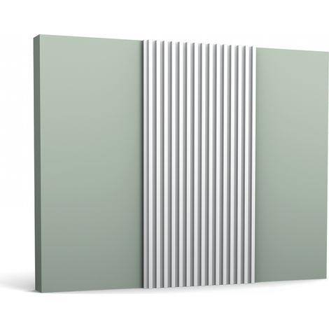 Panel de pared 3D con patrones repetidos - Orac Decor - L260xP1.3xH25cm - WX205-2600