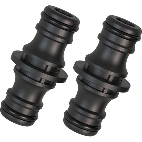 CCYKXA  pieces garden hose fittings, 1/2 Inch Double Plug Piece, connecting two hoses for extension, even with high water pressure.
