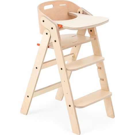 MAMATOYZ - Chaise haute pliante en bois pour bébé MyChair (1/5)