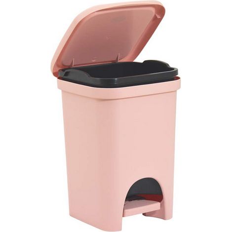 Bidone Pattumiera a pedale colors 6 litri Cipria belli&forti