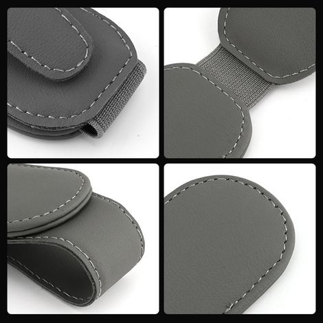 GARRYFIZH Support magnétique pour lunettes de soleil de voiture, porte-cartes, accessoires d'intérieur, clip de rangement
