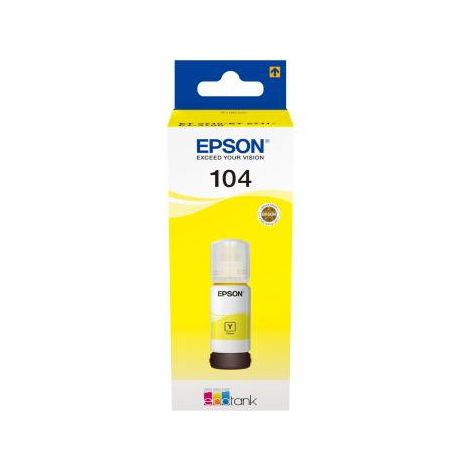 Cartouche d'encre Epson ECOTANK 104 JAUNE