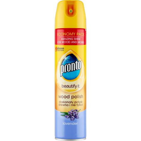 Spray para muebles de madera Pronto Expert Care con aroma a lavanda, 300 ml