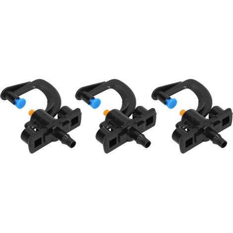 Lot de 10 micro-buses réfraction rotatives type G pour arrosage en serre, brumisation fine, idéal pour semis et plantes (1/5)