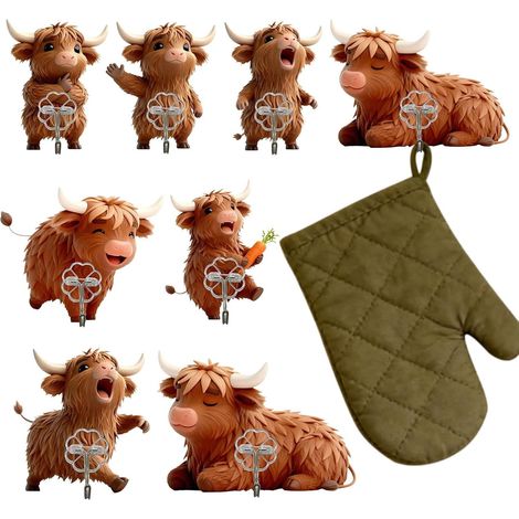 Cow Hooks No Drilling Required Removable Wall Hooks for