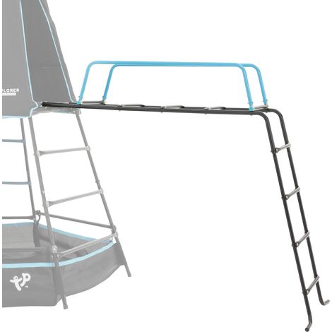 Rampe pont de singe noir pour aire de jeux métal EXPLORER TOUR