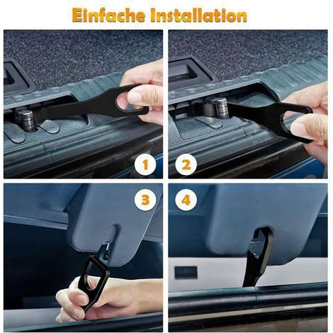 Suitable for rear tailgate supports and stainless steel tailgate supports for Volkswagen VW T5 and T6 (1/5)
