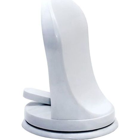 CSPARKV Repose-pieds de douche, Repose-pieds de douche professionnel, Pas de perçage nécessaire, Pédale de bain antidérapante avec ventouse puissante, Accessoires de douche pour jambes de rasage (1/5)