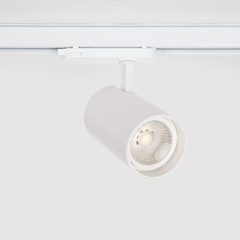 Foco Carril LED Trifásico 40W   Fasano  2700K Blanco Blanco Cálido (1/5)