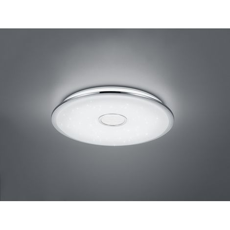 Plafoniera Led Parete Soffitto Rotonda Cielo Stellato 50W Okinawa GD Trio