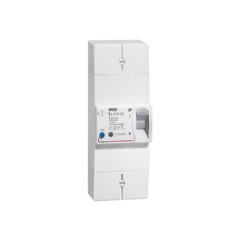 Legrand – Disjoncteur bipolaire différentiel 500mA sélectif 45A – Protection contre surcharges et courts-circuits – Réglage de calibre pour puissance limitée (1/10)