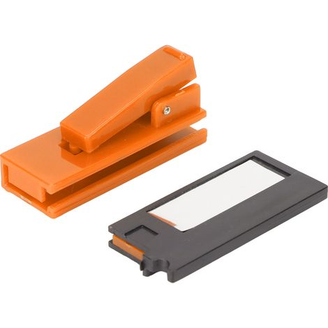 Détecteur de rayonnement portable 3 en 1, dosimètre électromagnétique avec seuil 0.1μGy, orange (1/5)