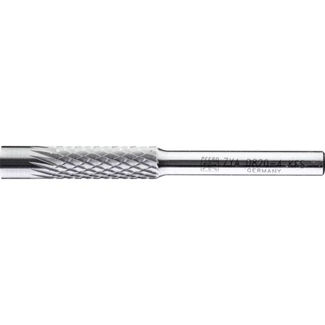 PFERD TOOLS Hartmetall Kopierfrässtift 7 mm Zylinder ZYA Ø08x30mm Schaft-Ø 6 mm Z4 universal mittel fein (1/3)