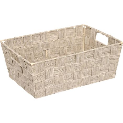Cestino smussato lise l28cm beige - 5five