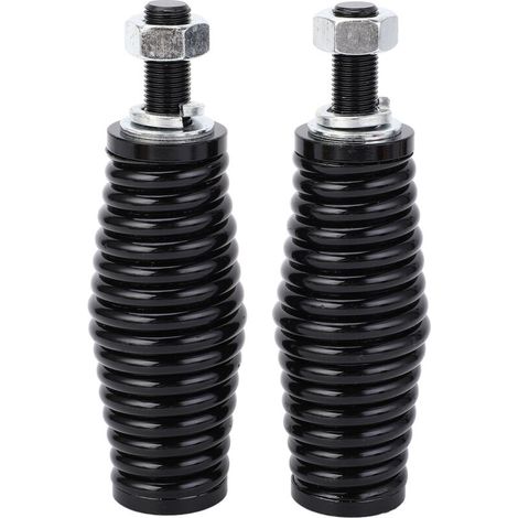 Heavy Duty Barrel Spring Mounting Base, 2 Heavy Duty Antenna Spring Mounting Pieces, M12 Screw, 5mm, Waterproof, Shock Resistant for LED Whirl UTV ATV. (1/5)