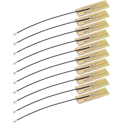 10 Pièces Antenne Interne 2.4G/5G/5.8G 8dbi Double Bande Haute Puissance Stabilisation Signal WiFi sans Fil (1/5)