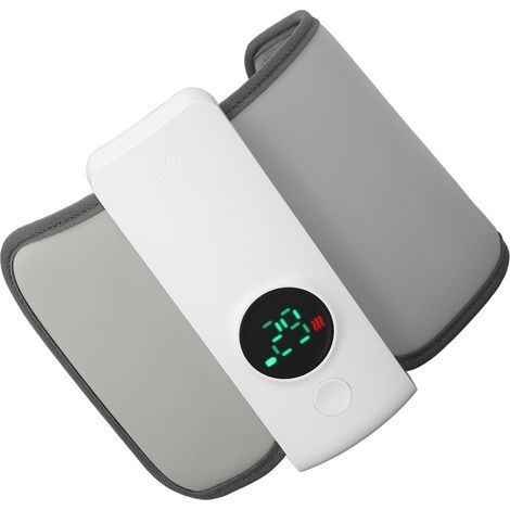Portable, cordless travel bottle warmer with constant temperature bottle sleeve, powered by a 6000 mAh battery and backup battery. (1/5)
