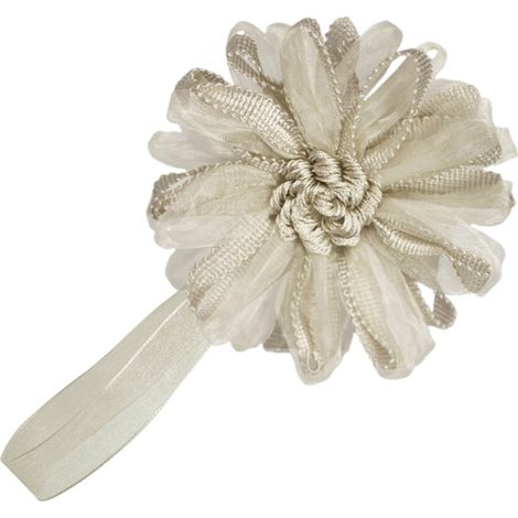 calamita fiore organza e nastro