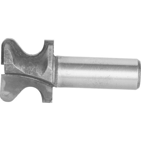 Fraise à rainurer pour le travail du bois, queue de 1/2 pouce, 2 arcs, fraise à rainurer pour clous, alliage de tungstène, 1/2 x 25,4 mm (1/5)
