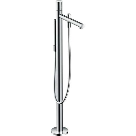 hansgrohe AXOR Uno Mezclador monomando para bañera, de pie, (1/3)