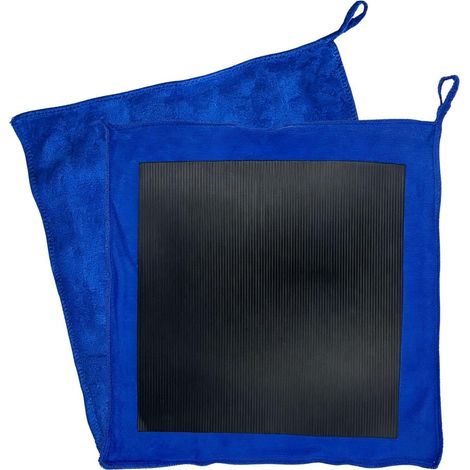 Set of 2 reusable clay towels, 30 x 30 cm, car cleaning paste (1/5)
