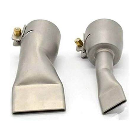 Buse de soudage plate de 20 mm + buse de soudage de 40 mm pour pistolets de soudage plastique de la plupart des marques. (1/3)