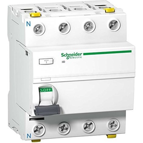 Schneider Electric Interruptor Diferencial Tipo A Blanco 40A