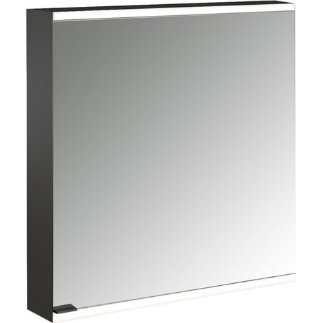 emco prime 2 Armario con espejo iluminado, 600mm, 1 puerta, tope (1/5)