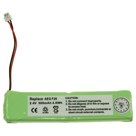 BATTERIE 2SN35F60H AEG F20 2.4 VOLTS 500 POUR PIECES ACCESSOIRES TELEPHONIE - D213163