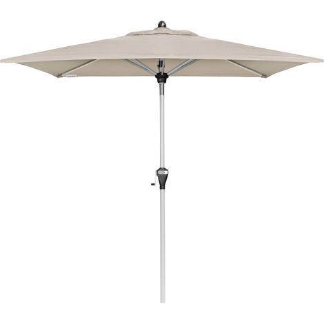 Doppler Sonnenschirm/ Kurbelschirm "Active Auto Tilt 210 x 140" mit Höhenverstellung, 210 x 140 cm, natur, Bezug aus 100% Polyester, Stock aus Aluminium, Streben aus Stahl, 4,3 kg (1/6)