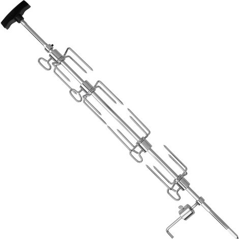 Napoleon – Rôtissoire électrique pour barbecue – Acier inoxydable – Charge maximale 14 kg – Compatible LEX 605 et 730 – Préparez des plats juteux (1/5)