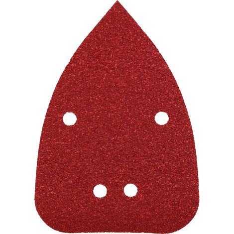 Dreieckige Schleifpads kwb 96x136 mm braun 5 Stück