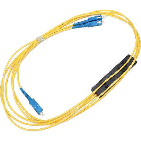 2 répartiteurs de fibre optique 1x2  perte d'insertion : 3,8 dB max.  uniformité du canal : 0,6 dB max. (1/5)