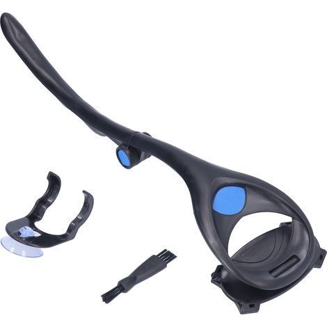 Rasoir de dos manuel pliable multifonctionnel portable pour hommes (1/5)
