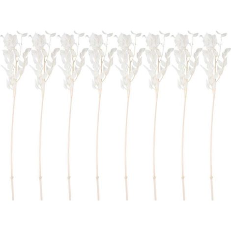 Fleurs séchées de 45 cm compatibles avec les fleurs de Ruscas stabilisées, décorations florales à faire soi-même, bouquets séchés adaptés aux mariages et à la décoration intérieure. (1/5)