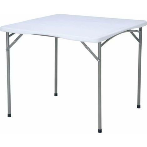 Mesa de jardín plegable para hostelería 87 x 87 x 74 cm