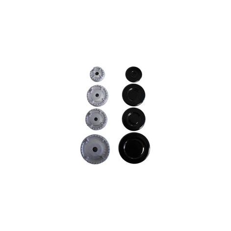 Brûleur à gaz et couvercle pour plaque de cuisson à gaz, avec caractéristiques : Tapis, Kit (1/5)