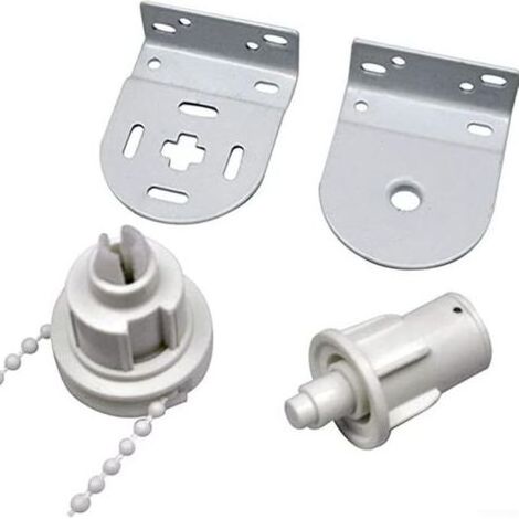 Kit de réparation de stores enrouleurs - Tube de 32 mm avec chaîne à perles et vis pour réparation de stores (32 mm) (1/5)