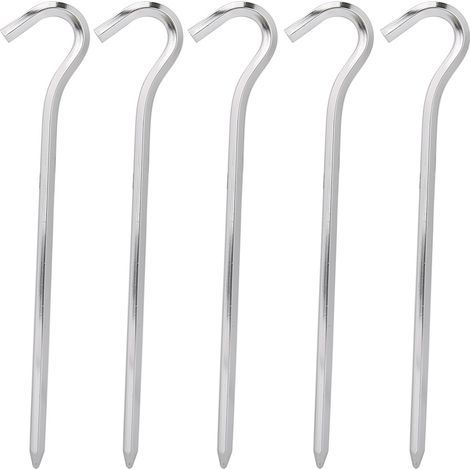 Set mit 5 Heringen aus Aluminiumlegierung für Campingzelte (1/5)