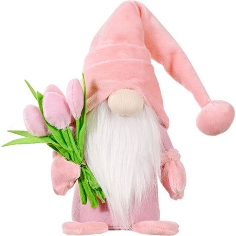 naine en peluche sans visage lutin nain décoration (1/5)