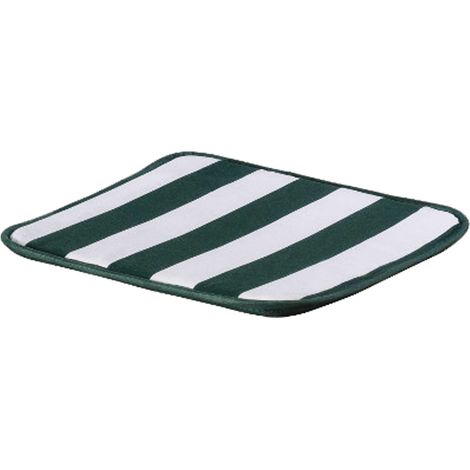 Gepolsterte Aktionen von Action Kissen gepolstert 38x38xh2 cm Gartenhaus - White/Green