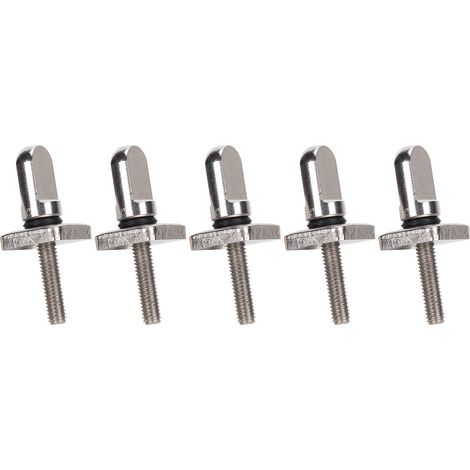 Lot de 5 vis de dérive en acier inoxydable 316 pour planche de surf et paddle board (1/5)