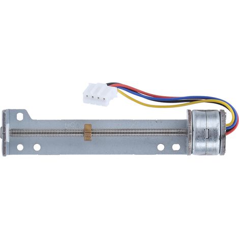 Table coulissante moteur pas à pas 4 fils 2 phases, vis M3, écrou inclus, tension 4-9V, angle de pas 18°, pour systèmes de précision (1/5)
