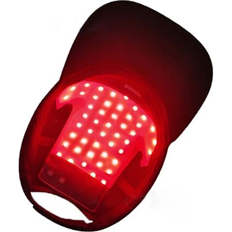 LLLT-Laserhelm zur Förderung des Haarwachstums: Schnelle Haarwuchstherapie und Vorbeugung von Haarausfall mit 48 LEDs – 3 einstellbare Intensitätsstufen.