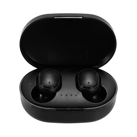 A6S/E6S Kabellose Bluetooth-Kopfhörer, Mini Smart Noise Cancelling, HiFi-Klangqualität, Gehäuse in Macaron-Matt-Optik – A6S-Schwarz (1/3)